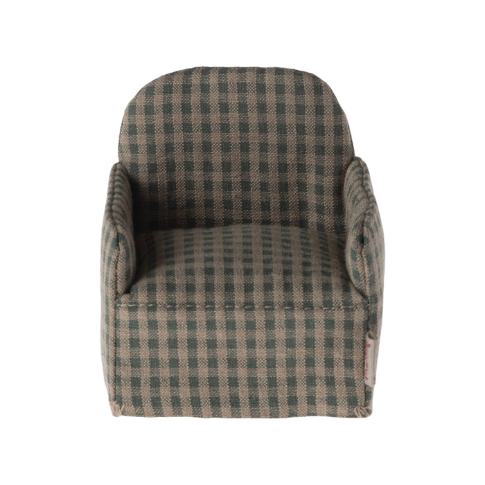 ML-5011441302 Maileg Chair for Mouse Green Checker (2024)