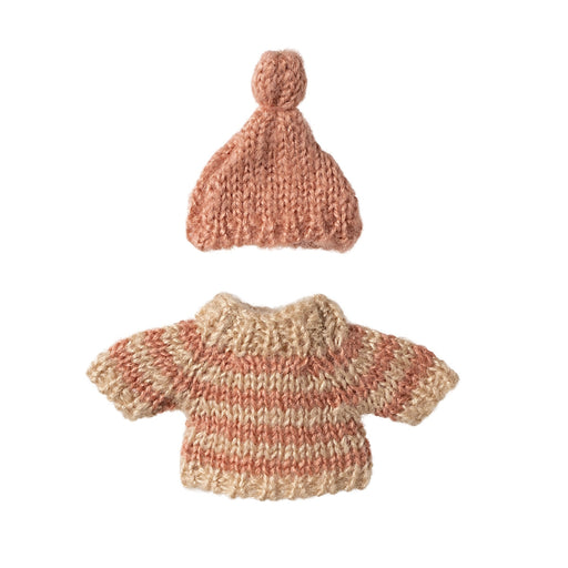 ML-5017421200 Maileg Knitted Sweater and Hat for Big Sister Mouse (2024)