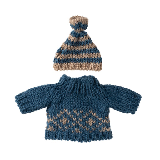 ML-5017430700 Maileg Knitted Sweater and Hat for Dad Mouse (2024)