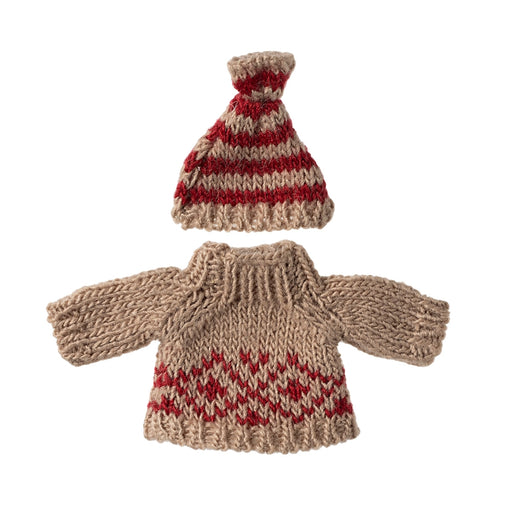 ML-5017430600 Maileg Knitted Sweater and Hat for Mum Mouse (2024)