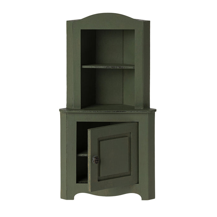 ML-5011400300 Maileg Miniature Corner Cabinet - Dark Green (2024)