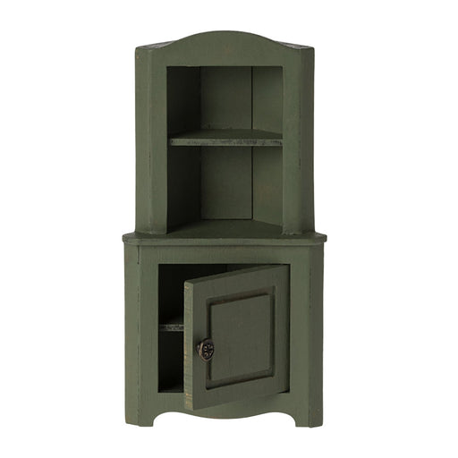 ML-5011400201 Maileg Mouse Corner Cabinet -  Dark Green (2024)