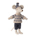 ML-5017430500 Maileg Winter Mouse with Skis (2024) Dad Mouse