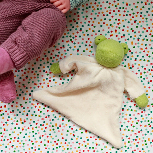 Nanchen Baby Comforter Nuckel Animal Frog