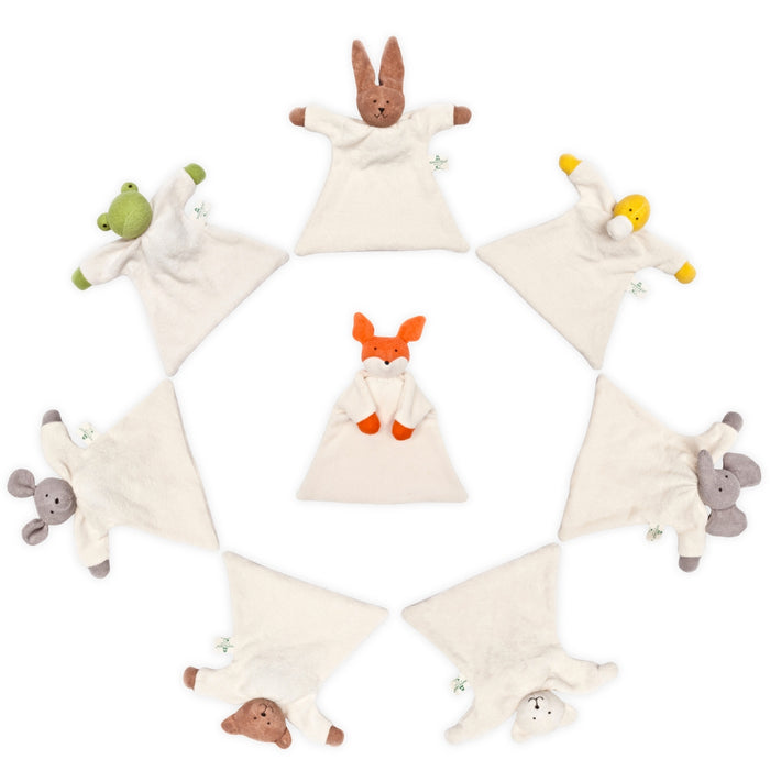 Nanchen Baby Comforter Nuckel Animals