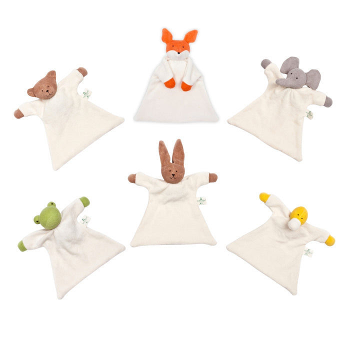 Nanchen Baby Comforter Nuckel Animals