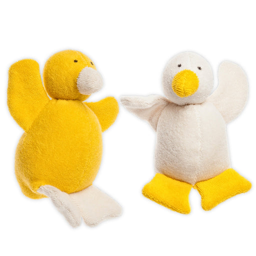 Nanchen Handmade Baby Rattle Soft Organic Duckling