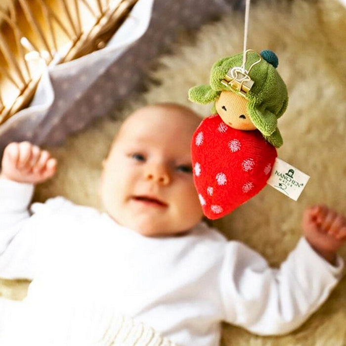 Nanchen Baby Rattle Strawberry from Australia