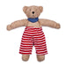 Nanchen Stuffed Animal Summer Teddy Bear in Shorts with Scarf from Australia