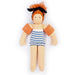 Nanchen Natur Steiner Dress Up Doll Brown Hair in Swim Suit & Clothes Set from Australia