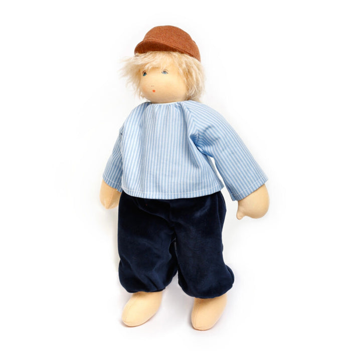 Nanchen Natur Steiner Dress Up Doll Male Blonde & Clothes Set from Australia