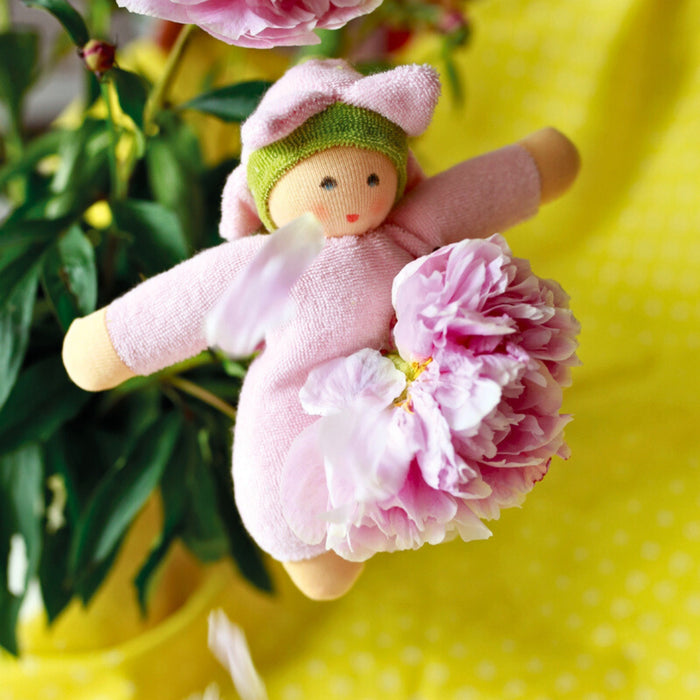 Nanchen Baby Rattle Flower Fairy Pink from Australia