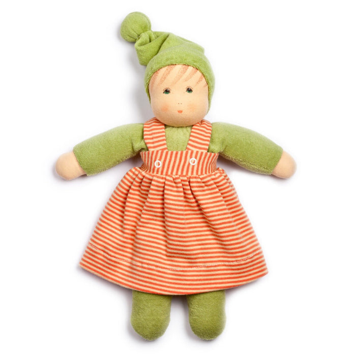 Nanchen Waldorf Doll - Striped Dress