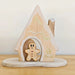 NOM Handcrafted Gingerbread House Wooden Toy Figure for Small-World Play from Australia