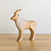 NOM Handcrafted Reindeer Set Buck, Doe, Fawn Wooden Toy Figures for Small-World Play from Australia