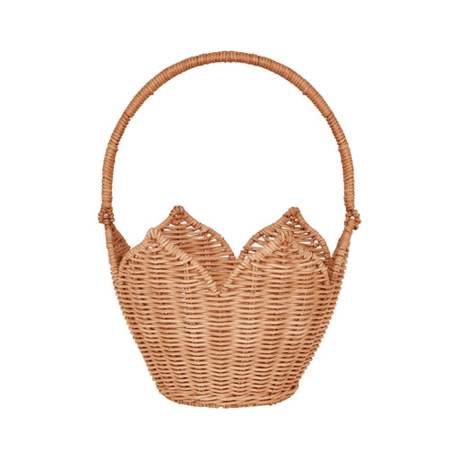 OENBAS-RAT-NT-O Olli Ella Carry Basket - Poinsettia