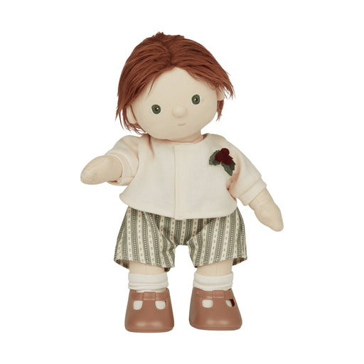 OEKDOLDIN-CR-O Olli Ella Dinkum Doll Holiday Outfit Set - Cardigan & Romper