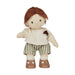 OEKDOLDIN-CR-O Olli Ella Dinkum Doll Holiday Outfit Set - Cardigan & Romper