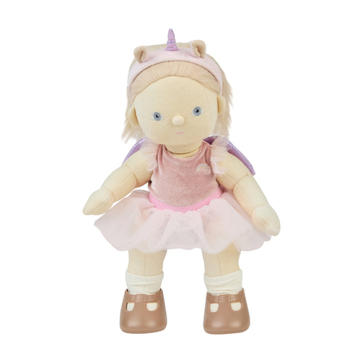 OEKDOL-DIN-PI-P Olli Ella Dinkum Doll Unicorn Outfit - Pink