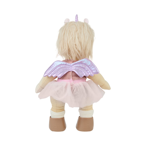 OEKDOL-DIN-PI-P Olli Ella Dinkum Doll Unicorn Outfit - Pink