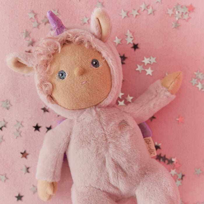 OETDDA-DIN-UN-O Olli Ella Dinky Dinkums Dolls - Una Unicorn