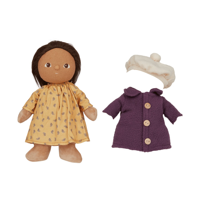 OETDDA-DRE-MU-P Olli Ella Dress Me Dinky - Lila Lavender