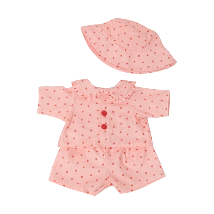 OETDLAON-ST-P Olli Ella On the Go Outfit - Strawberry