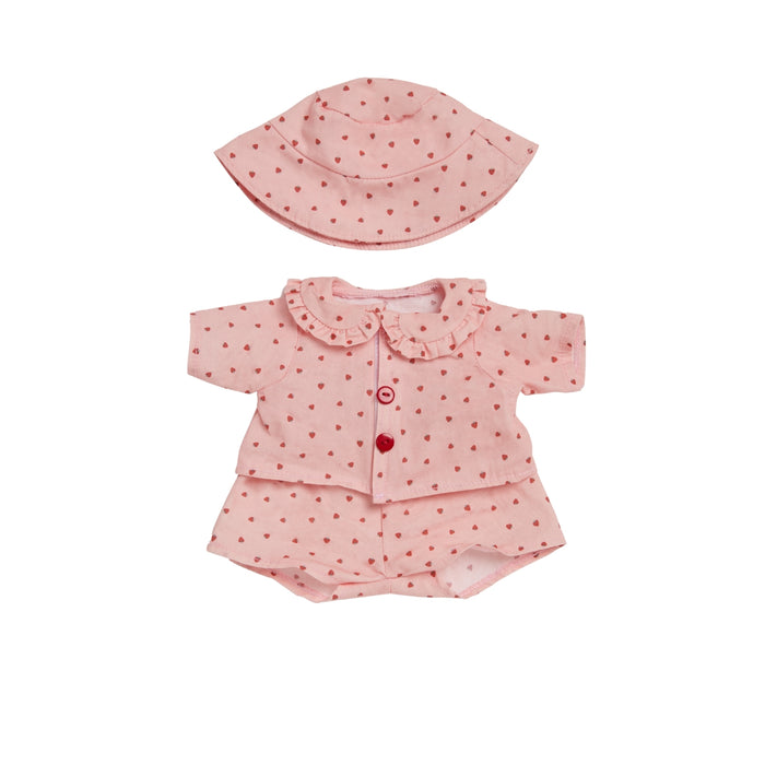 OETDLAON-ST-P Olli Ella On the Go Outfit - Strawberry