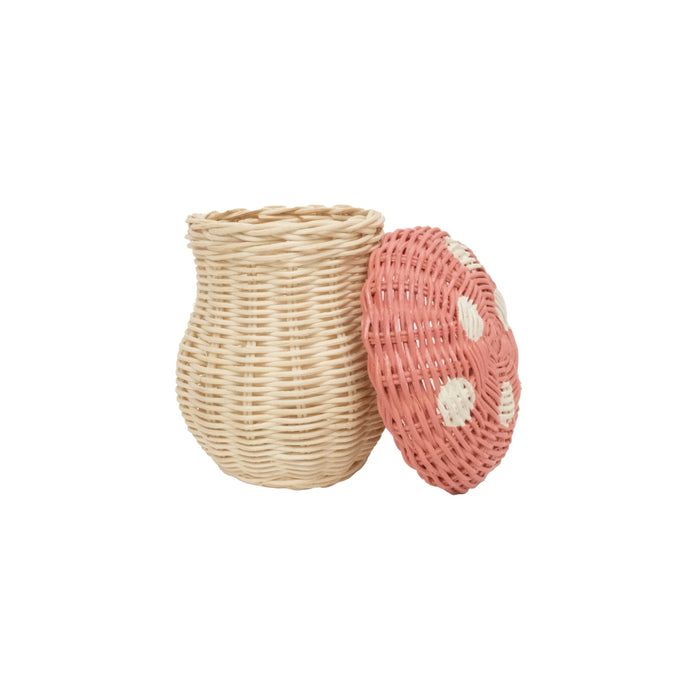 Olli Ella Porcini Basket Musk and Straw OEKDECTOB-MU-O