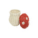 Olli Ella Porcini Basket Red and Straw OEKDECTOB-RE-O