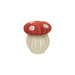 Olli Ella Porcini Basket Red and Straw OEKDECTOB-RE-O