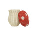 Olli Ella Porcini Basket Red and Straw OEKDECTOB-RE-O