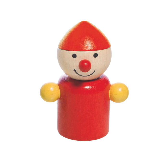 Pfingstweid Wooden Gnome Clown Peg Dolls from Australia