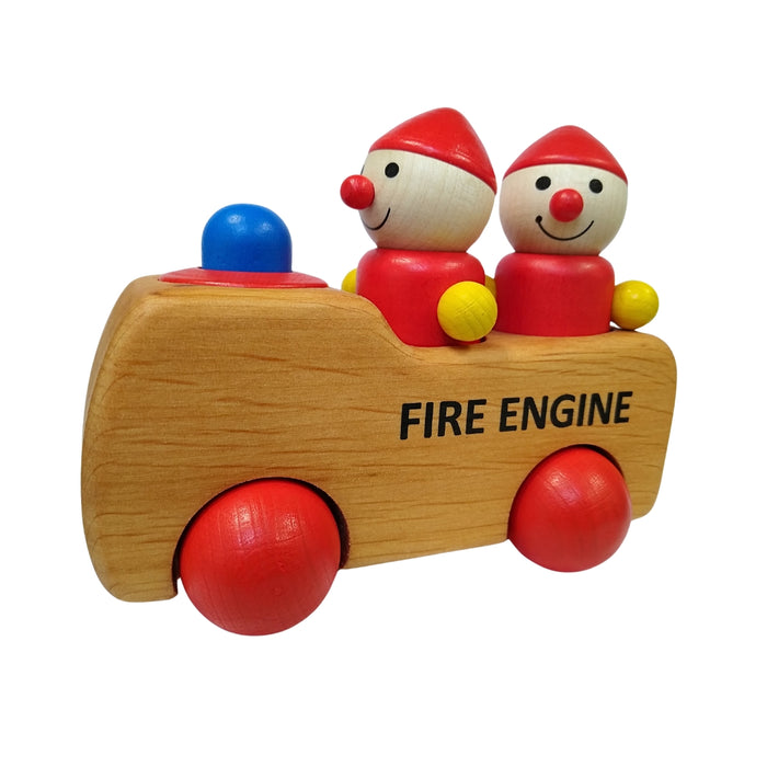 Pfingstweid German Wooden Toy Vehicle Fire Truck from Australia