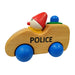 Pfingstweid German Wooden Toy Vehicle Police Car with Horn from Australia