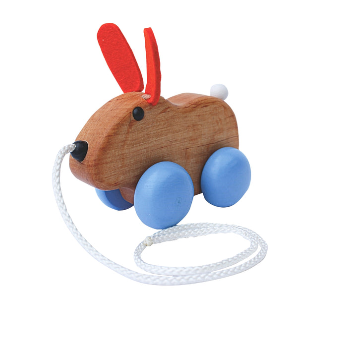 Pfingstweid German Wooden Pull Along Rabbit from Australia