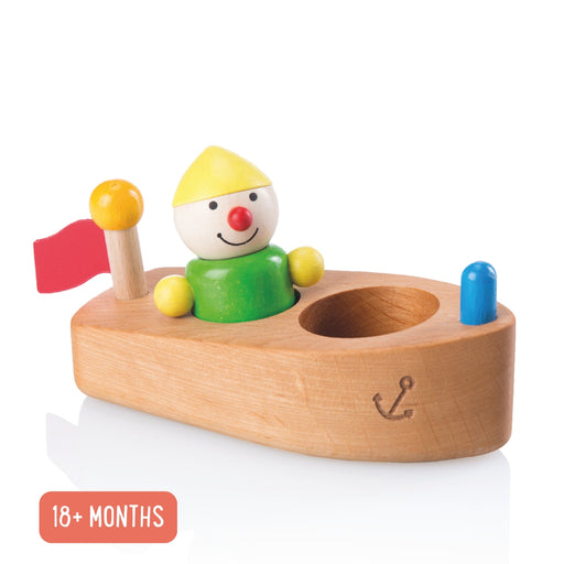 Pfingstweid German Wooden Toy Boat from Australia