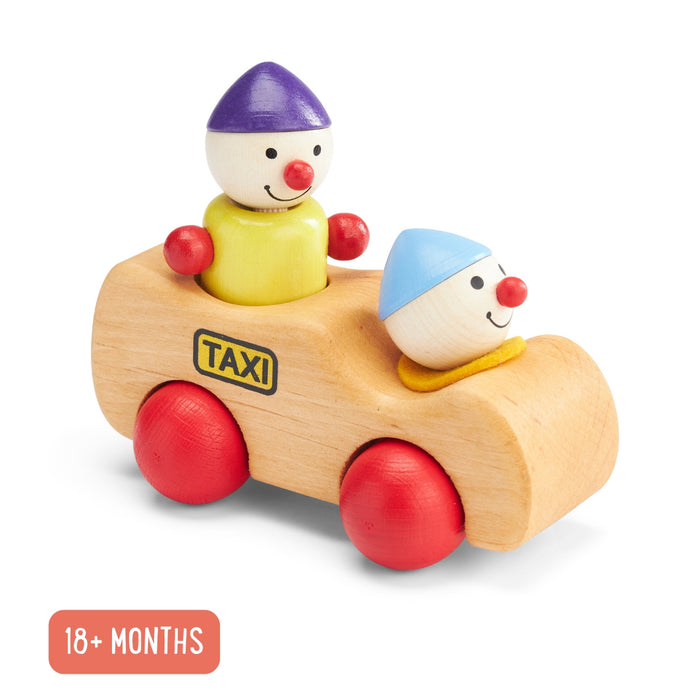 Pfingstweid German Wooden Toy Vehicle Taxi from Australia