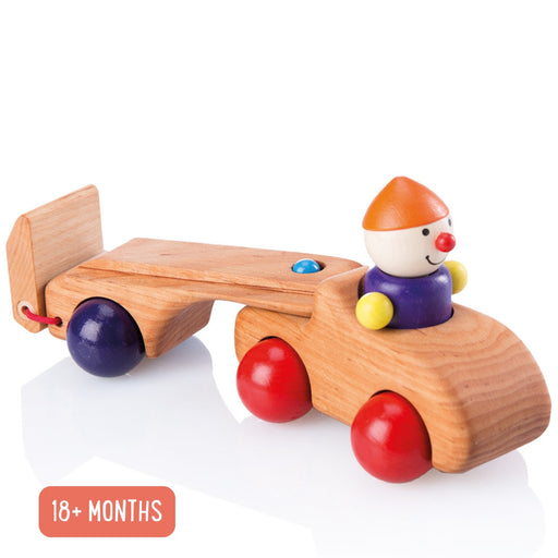 Pfingstweid German Wooden Toy Vehicle Tow Truck from Australia