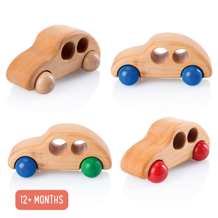 Pfingstweid German Wooden Toy Vehicle Sedan Car for Babies & Toddlers from Australia