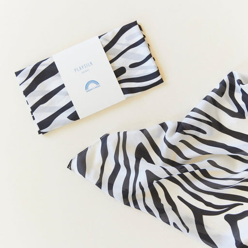 SS-5021014 Sarah's Silks Animal Dress Ups Zebra Playsilk