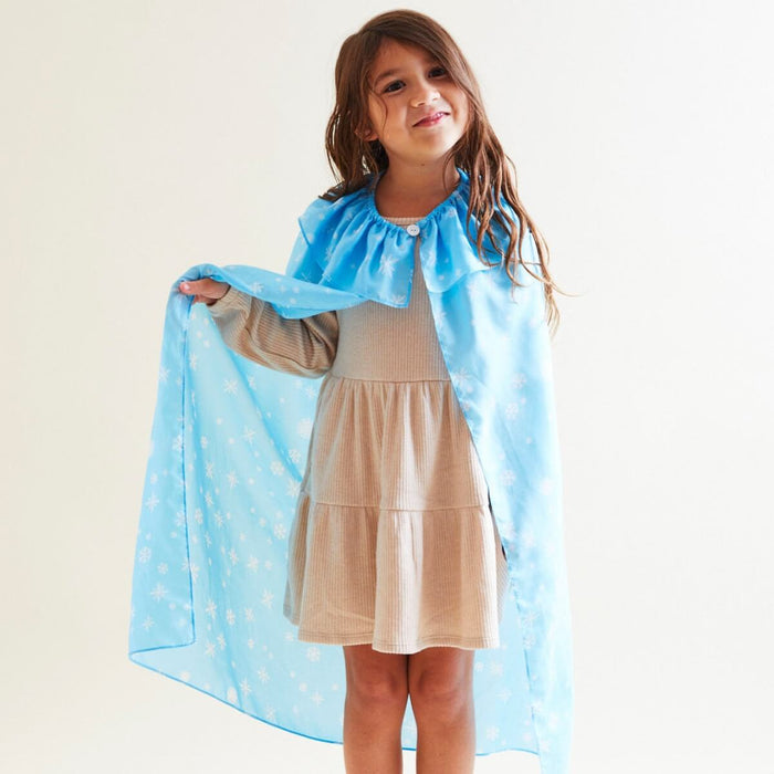 SS-3023005 Sarah's Silks Cape - Snowflake