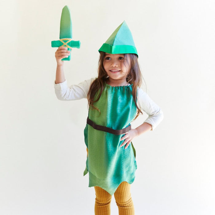 SS-0066 Sarah's Silks Dagger - Green