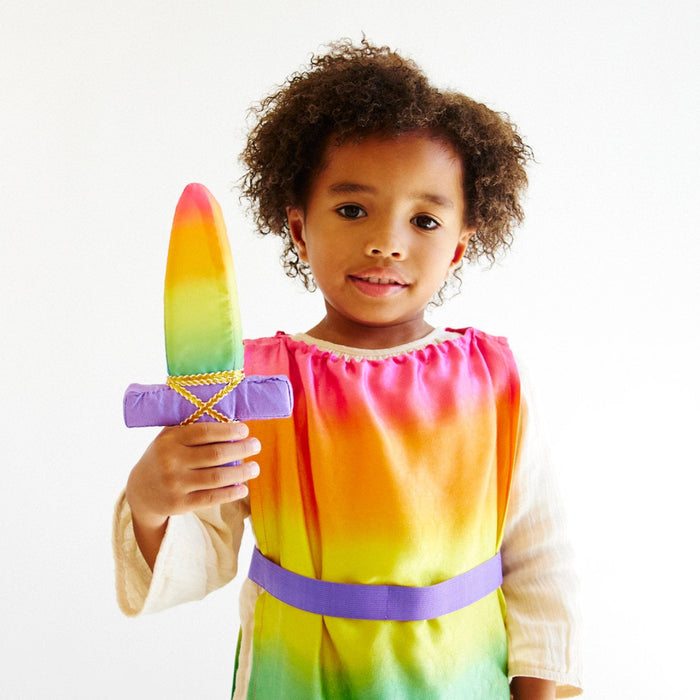 SS-0067 Sarah's Silks Dagger - Rainbow