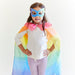 SS-10058 Sarah's Silks Halloween Mask - Rainbow