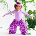 SS-312407 Sarah's Silks Pants - Purple Giraffe