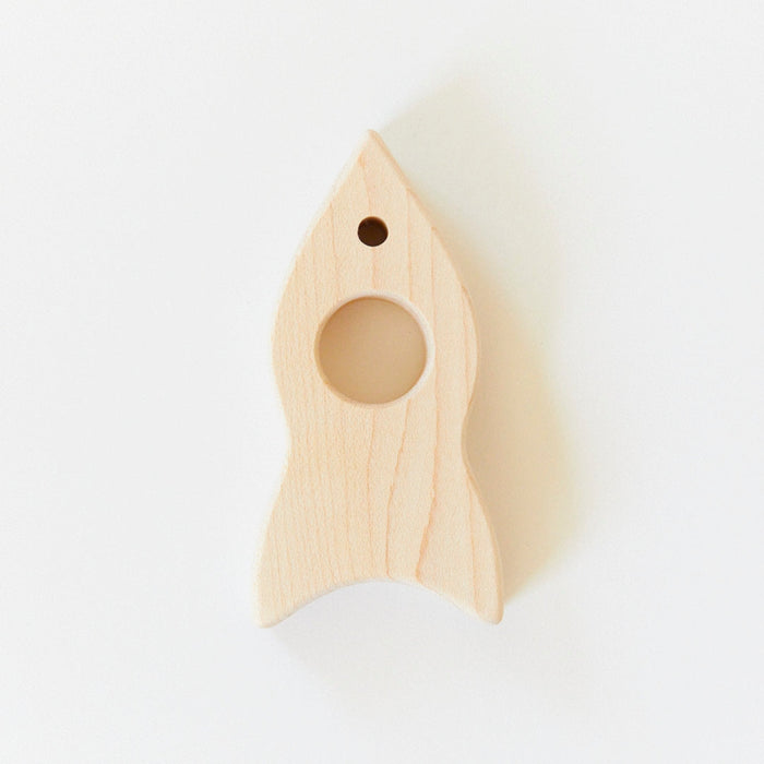 Sarah's Silks Wooden Rocketship