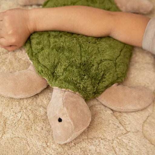 SENGER Cuddly Animal Turtle Small Fir Green w removable Heat/Cool Pack from Australia