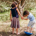 Stapelstein Round Balance Board, Stepping Stone, and Open Ended Toy in Blue from Australia