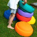 Stapelstein Balance Stepping Stones - Original Grow, Set of 6, Rainbow from Australia